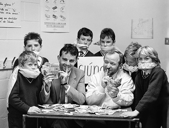 Sponsored silence Holy family school Tralee 1989