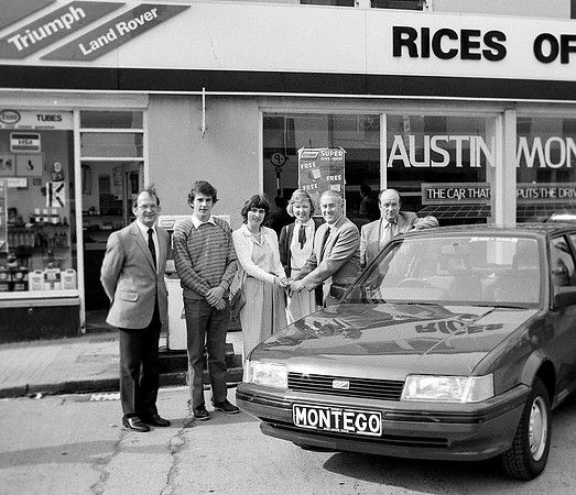Rices Garage Tralee 80's