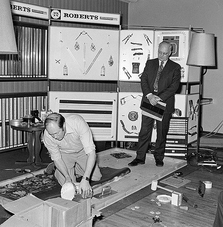 Floor laying expo Mt Brandon 70's (3)
