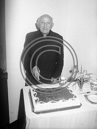 Fr O Connor retirement 1986