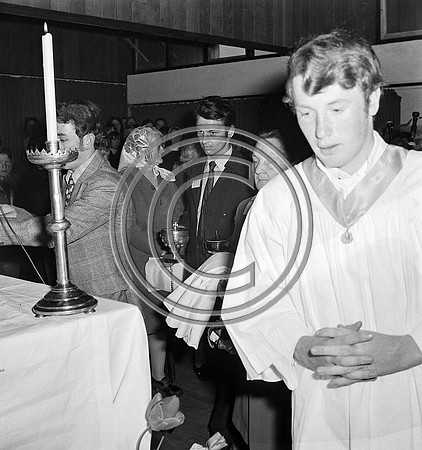 Fr Looney giving mass 70's Tralee (1)