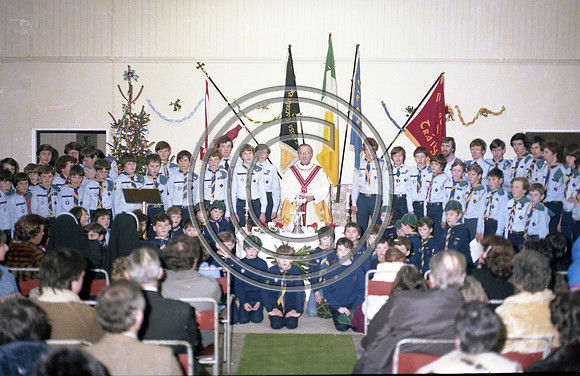 Boy scouts mass 1980