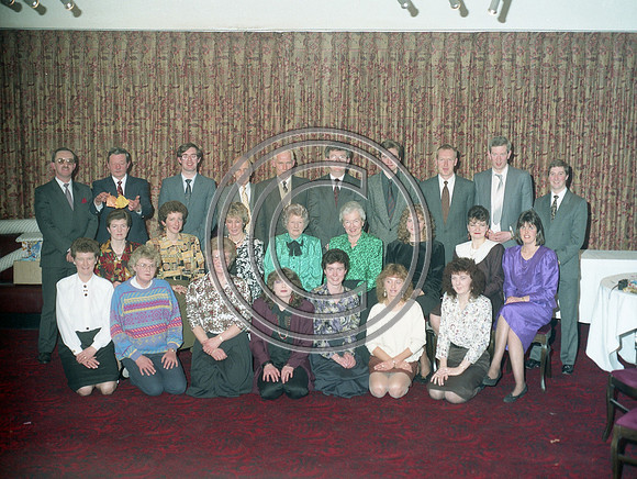 Munster warehouse tralee staff dec 1990