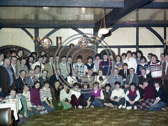 Post office party jan 1983