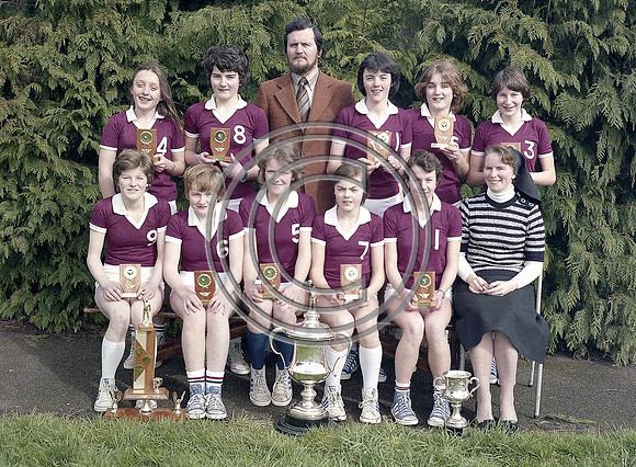 moyderwell all ireland basketball winners march 1977